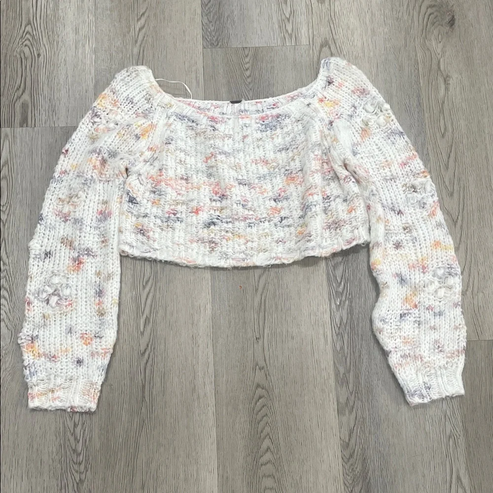 Free people Women's Multicolor Knit Sweater - Picture 2 of 4